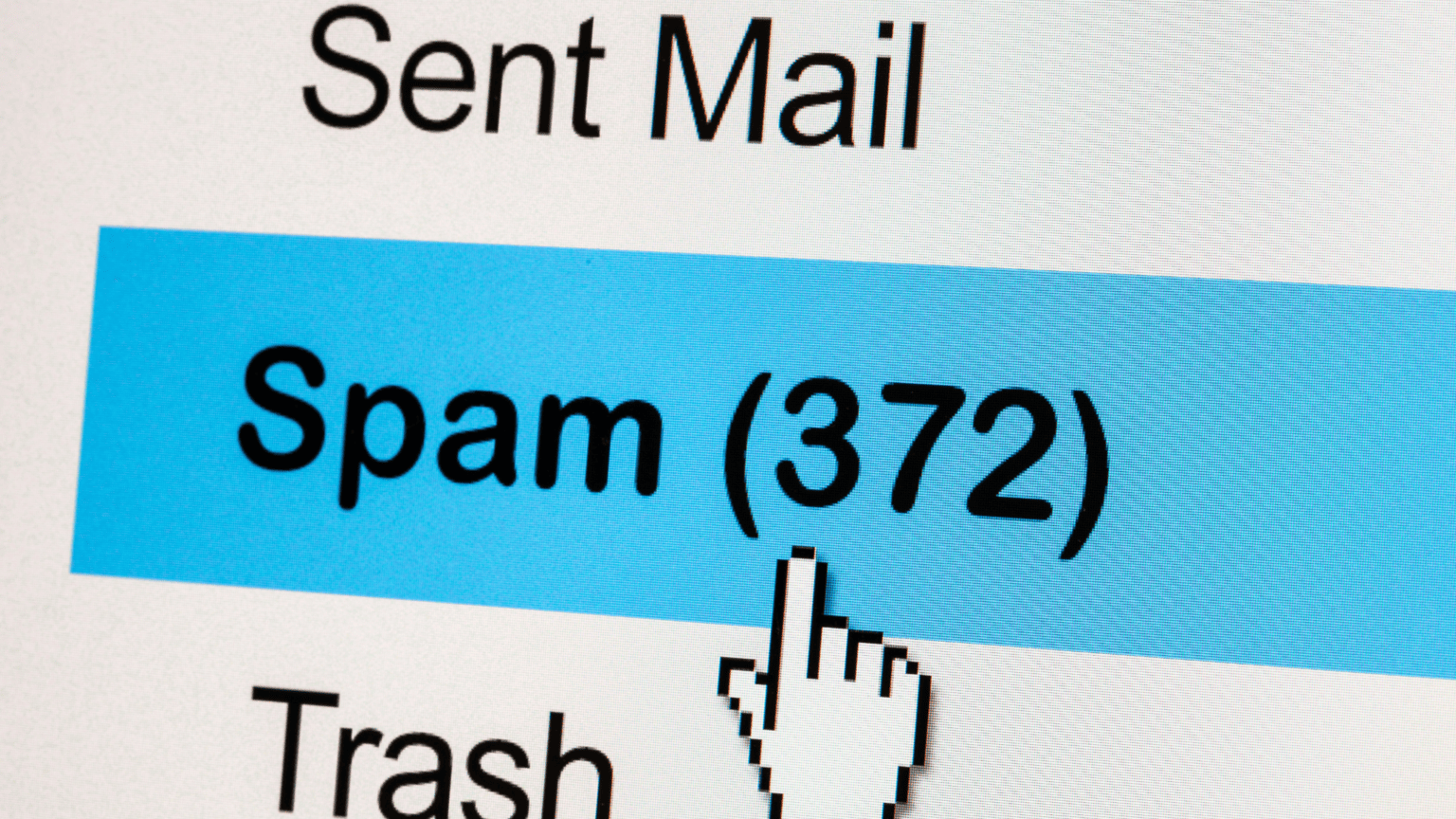 how to stop mail delivery system failure email spam